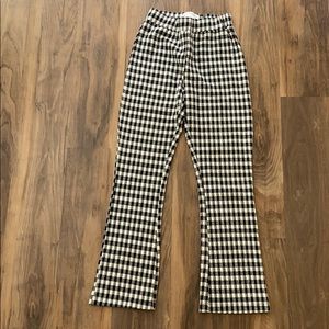 Urban Outfitters Gingham Stretch Pant